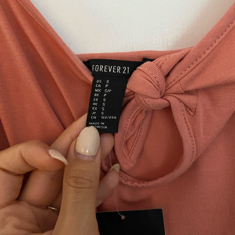 New forever 21 pink dress very soft stretchy